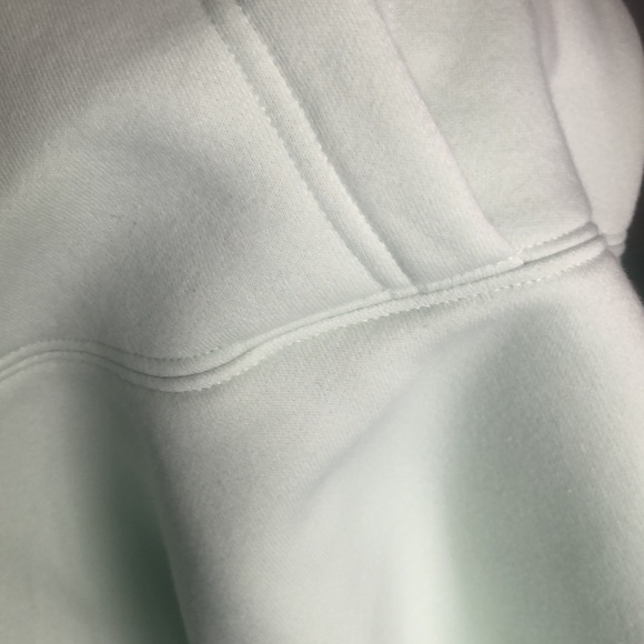 SET🌟 BRUNETTE THE LABEL HOODIE/SHORT SET MINT GELATO - Picture 7 of 9